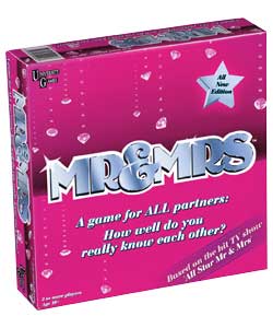 Unbranded Mr And Mrs Board Game