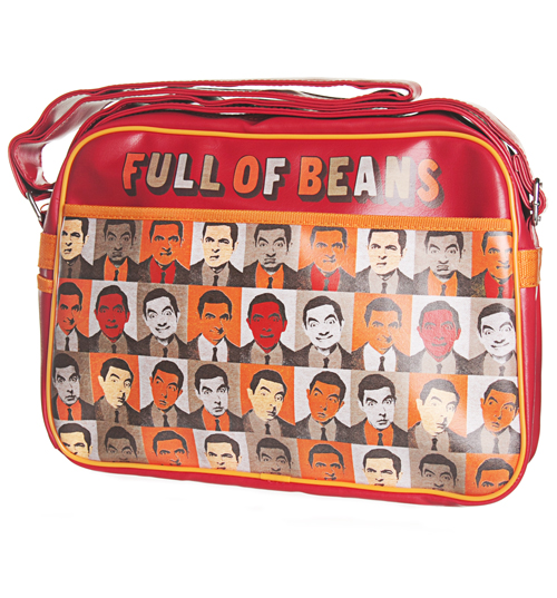 Unbranded Mr Bean Full Of Beans Retro Messenger Bag