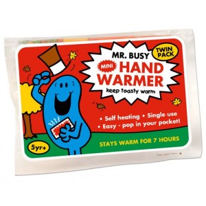 Unbranded Mr Busy Instant Hand Warmer Twin Pack