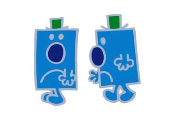 Unbranded Mr Grumpy Cufflinks