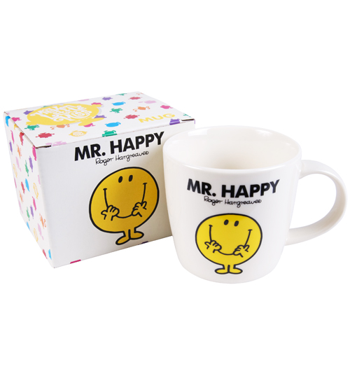 Unbranded Mr Happy Mr Men Mug