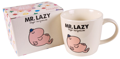 Unbranded Mr Lazy Mr Men Boxed Mug
