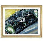 Unbranded Mr Le Mans And The Bentley Boys Print