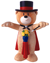 Mr Magica Figurine Bad Taste Bear