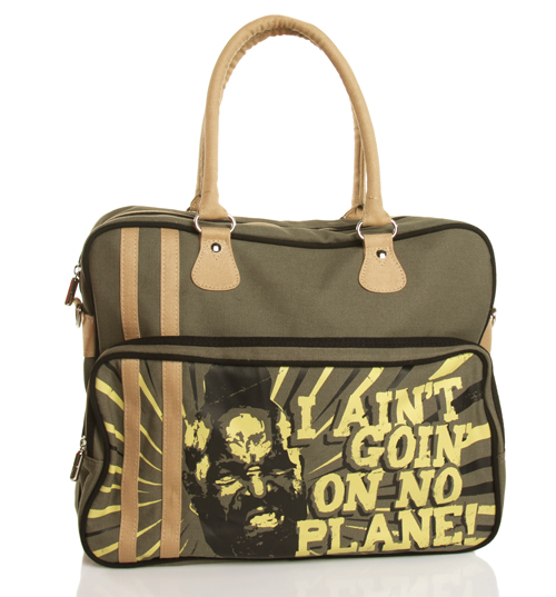 Unbranded Mr T I Aint Goin On No Plane Overnight Bag
