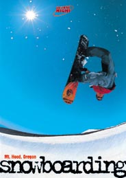 Mt. Hood - Snowboarding Keyring