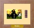 Unbranded Mulan - Single Film Cell: 245mm x 305mm (approx) - beech effect frame with ivory mount