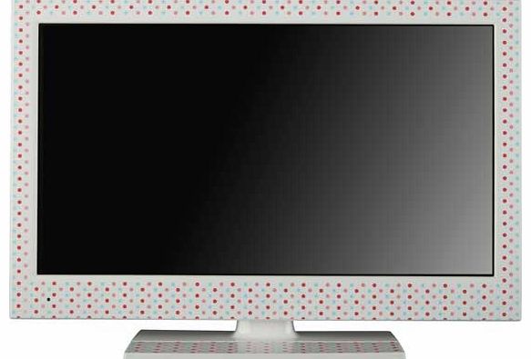 Multi-colour Polka Dot 22 Inch TV Surround and