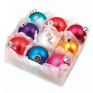 Multi-Coloured Baubles Large