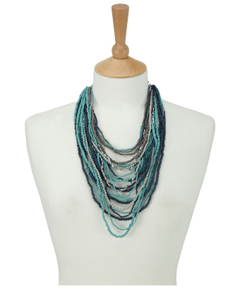 Unbranded Multi Strand Beaded Necklace