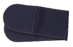 Unbranded Multi Stripe Navy double oven glove