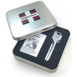 Unbranded Multi Tool Utili Key - 6 in 1 Swiss Tech Utilikey