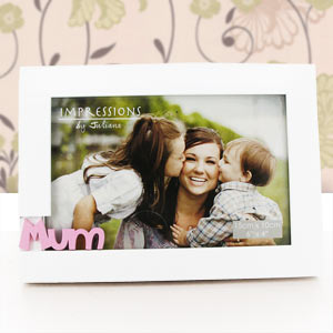 Unbranded Mum 6 x 4 White Photo Frame