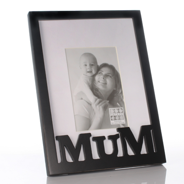 Unbranded Mum Carved Wood Photo Frame