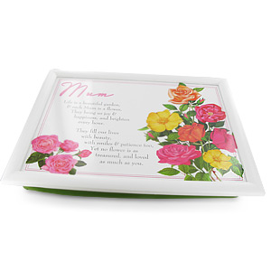 Unbranded Mum Floral Lap Tray
