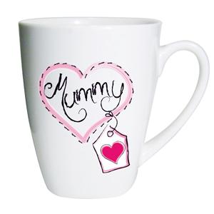 Unbranded Mummy Heart Stitch Small Latte