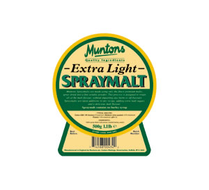 Unbranded MUNTONS FOIL PACK SPRAYMALT EXTRA LIGHT 500GRM