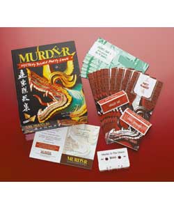 Murder A La Carte.Mystery dinner party game.Serve