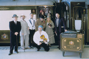 Unbranded Murder Mystery, Orient-Express, Biritish Pullman