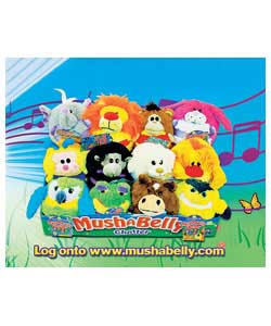 Squeeze their bellies for a Mushabelly chatter. These soft and cuddly friends roll about just beggin