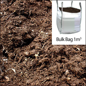 Unbranded Mushroom Compost Organic Manure  1 Cubic Metre