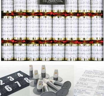 Unbranded Musical Crackers - Brilliant Idea for Christmas