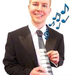 Unbranded Musical Piano Tie