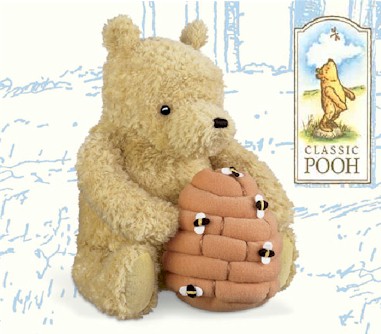 Sweet dreams are guaranteed with this extremely silky soft and adorable musical Pooh. Classic Pooh