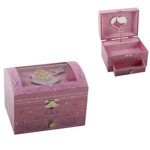 Unbranded Musical Princess 3D Chest Jewellery Box