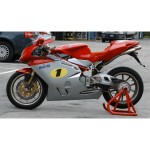 Minichamps has announced a 1/12 replica of the MV Agusta F4 Ago. It will measure approximately 16cm 