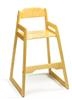 Unbranded My Chair High Chair: - Clear lacquered