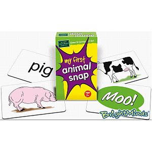 Animal Snap - Match the name, sound or the picture of the animals on the cards. Age 5 and above.