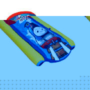 This Thomas the Tank Engine ready-bed is the all in one sleepover solution featuring an integrated b