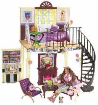 Dolls Clothes and Accessories - My Scene Westleys Loft Playset