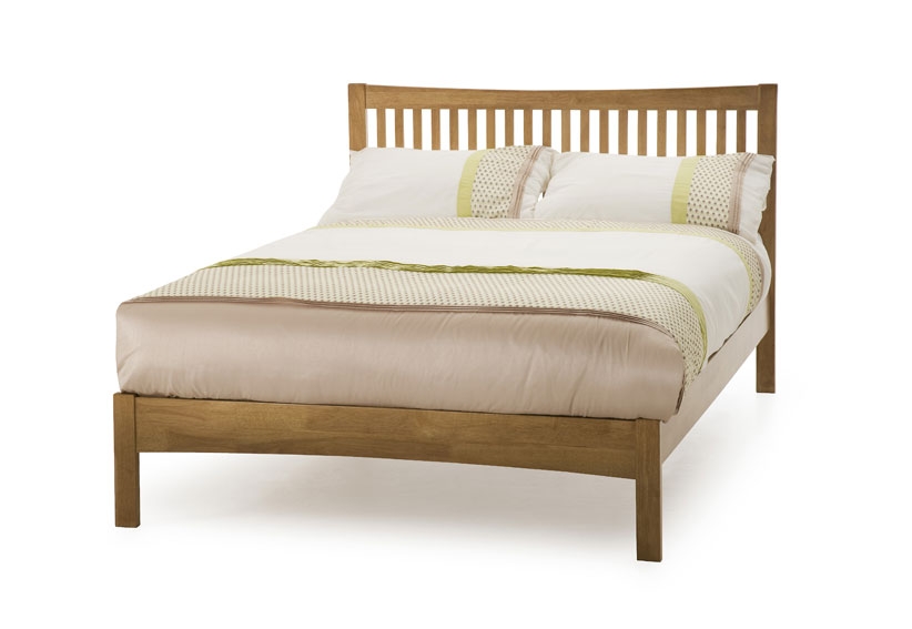 Unbranded Mya Bedstead - Honey Oak - Small Double, Double,