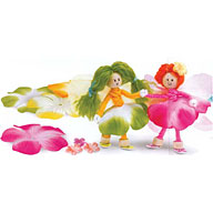 There is plenty of content in the kit to make 6 flower-style fairies  including wool  pipe-cleaners 