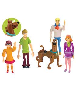 Mystery Crew Ghost Patrol Gift Set includes eye popping Scooby Doo, Shaggy, Daphne, Fred and Velma