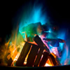 This amazing powder turns an ordinary fire into a multi coloured display of flames! Remember when yo
