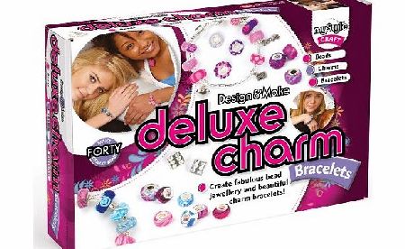 Charm bracelets are the height of fashion right now and making your own couldnt be easier with myStyle Deluxe Charm Bracelets! Create gorgeous beads with the clays, glitter and foils provided and put them together to produce fabulous and unique jewel