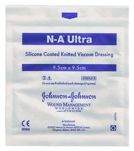 Unbranded NA-Ultra Silicone Knit (Single Dressing) 9.5cm x