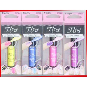 Unbranded Nail Art Pen Set - Set Of 4 x 3.2ml
