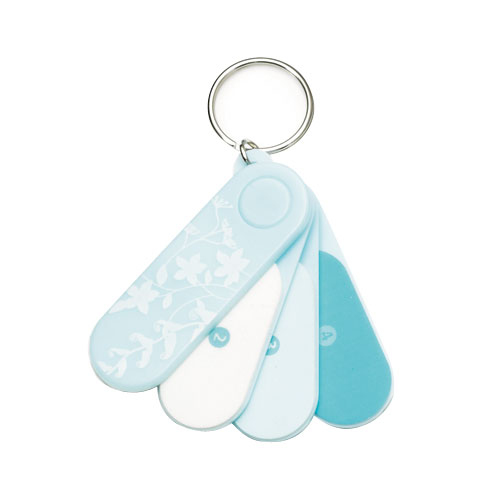 Unbranded Nail Buffer Keyring