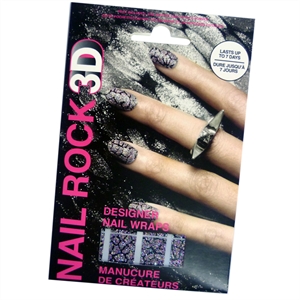 Unbranded Nail Rock Designer Nail Wraps - Glister