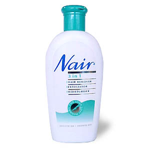 Hair remover, exfoliator & moisturiser. Smooth on shower off