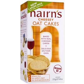 Unbranded Nairns Cheese Oatcakes - 250g