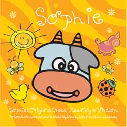 Unbranded Name on a Canvas Cow