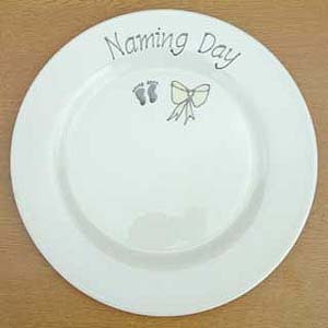 Unbranded Naming Day Signature Plate