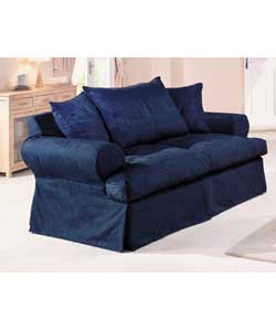 Naomi Large Blue Sofa