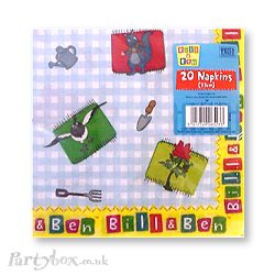 Party Supplies - Napkins - pack of 20