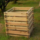 Unbranded Narrow Slatted FSC Compost Bin